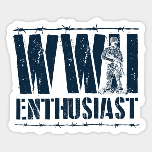 WW2 Enthusiast Sticker